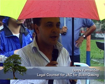 Derek Fernandez - Legal Counsel for JAC for Bukit Gasing 